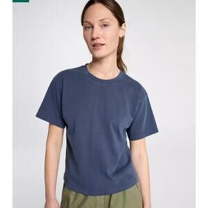 Alpine Design Womens Large L Hike Short Sleeve Faded Evergreen Green Tee T Shirt